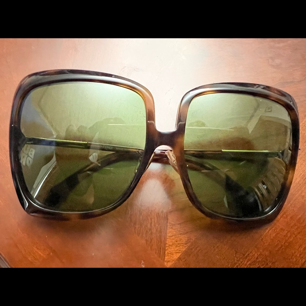 FENDI Square Sunglasses FF 0429/S Havana